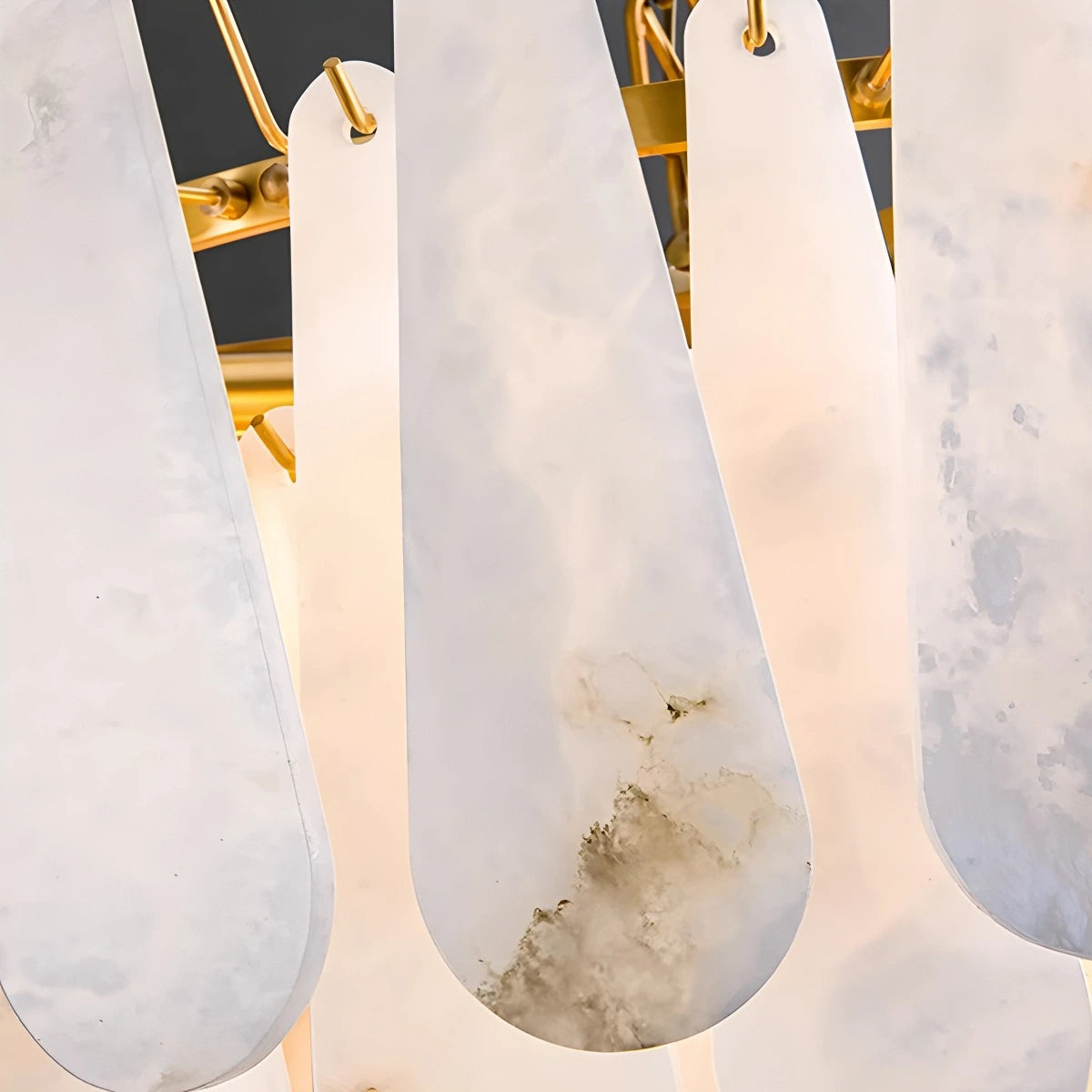 Antizer Modern Luxury Multi-layer Spanish Alabaster Chandelier