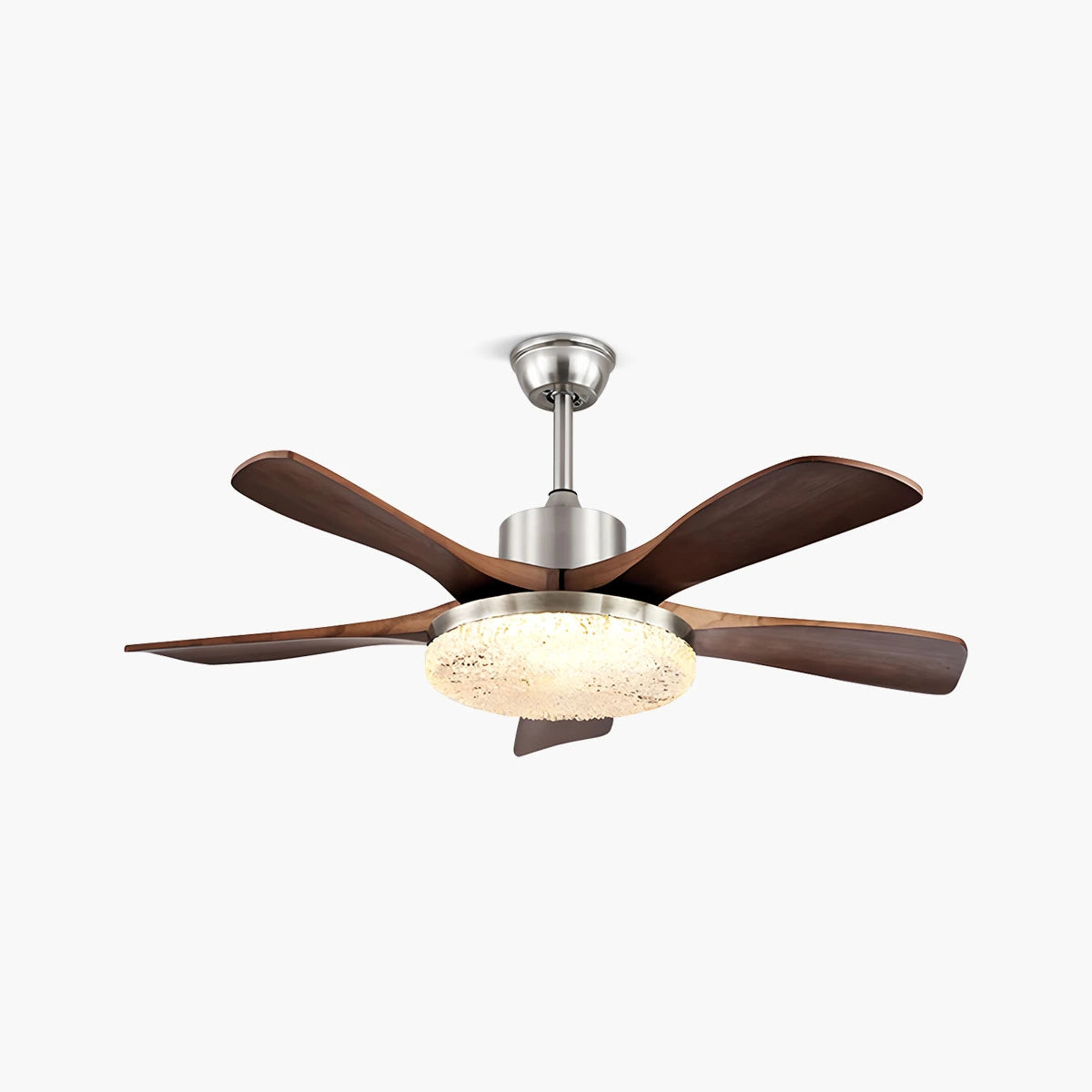 Antizer Vintage Luxury Wood Ceiling Fan Light