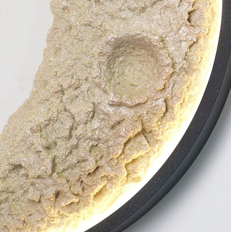 Antizer Crescent Moon Wall Sconce for Hallway