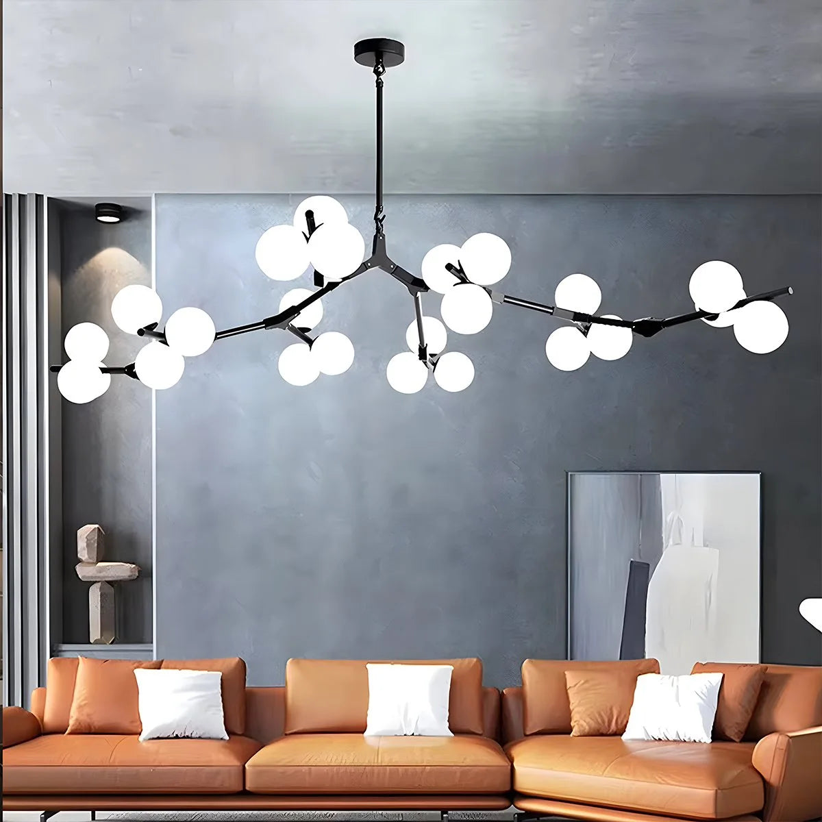 Antizer Nordic Magic Bean Chandelier for Dining Area