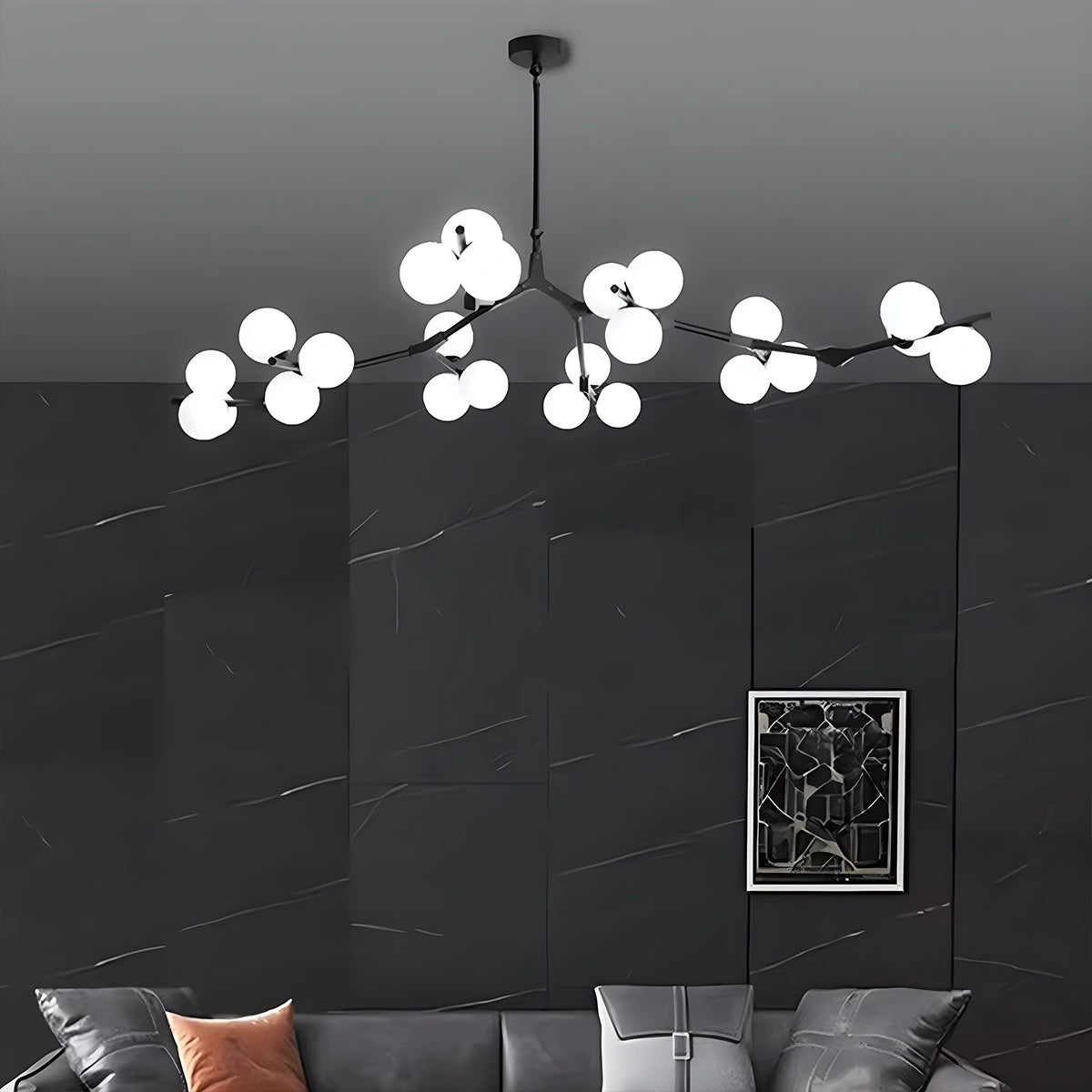 Antizer Nordic Magic Bean Chandelier for Dining Area