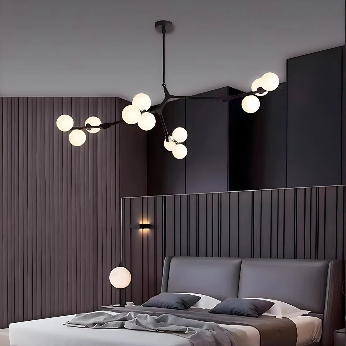 Antizer Nordic Magic Bean Chandelier for Dining Area
