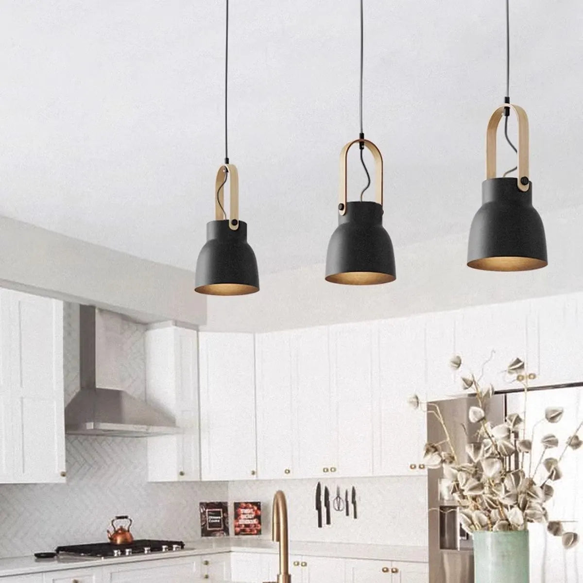 Antizer Nordic Macaron Pendant Light for Dining Room Kitchen