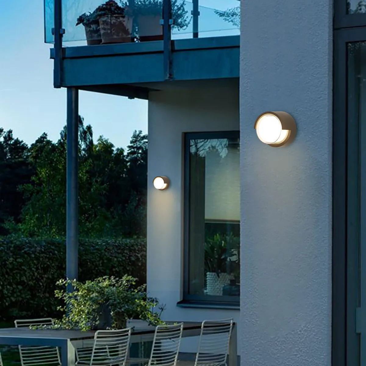 Antizer Double-Layer PC Protective Outdoor Wall Light