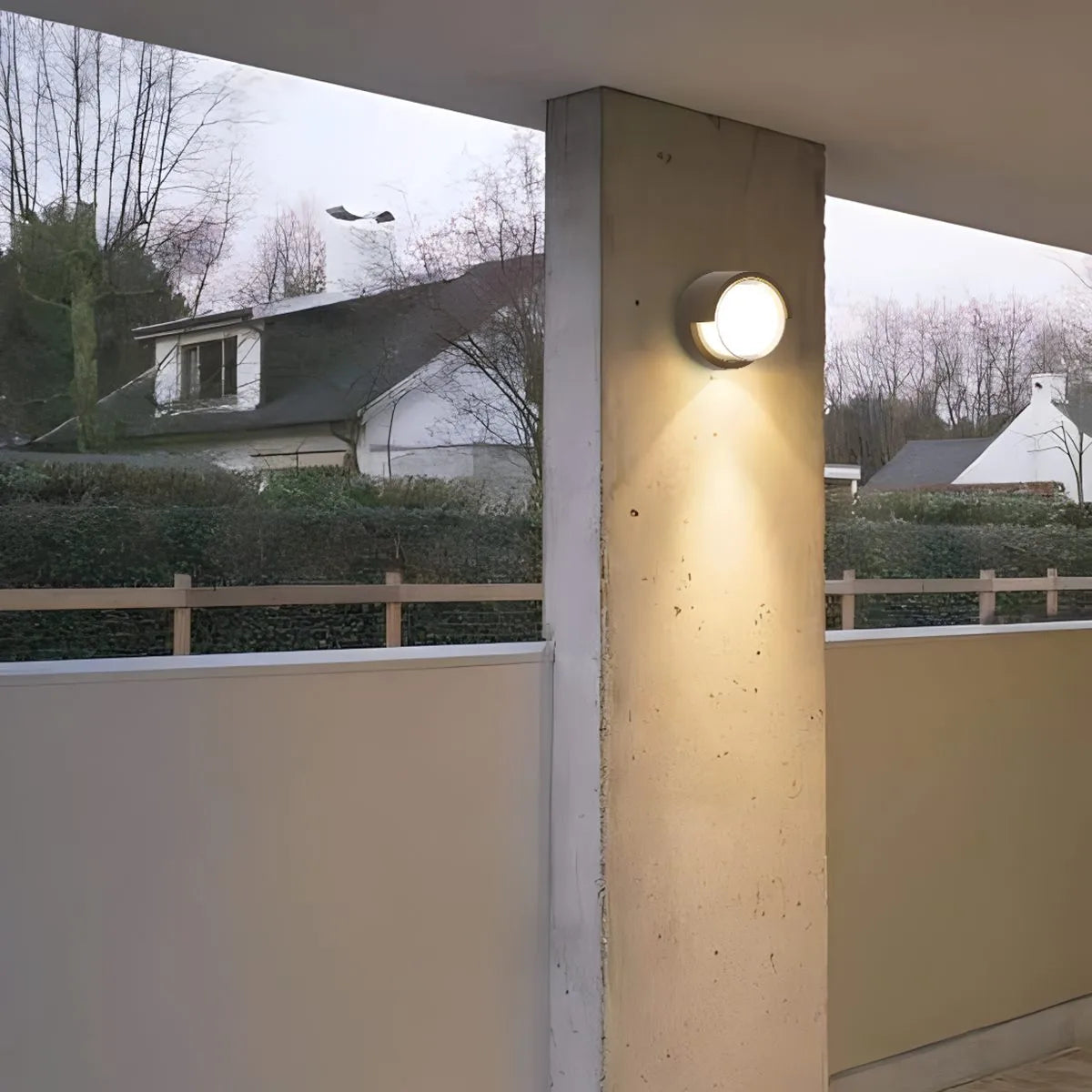 Antizer Double-Layer PC Protective Outdoor Wall Light