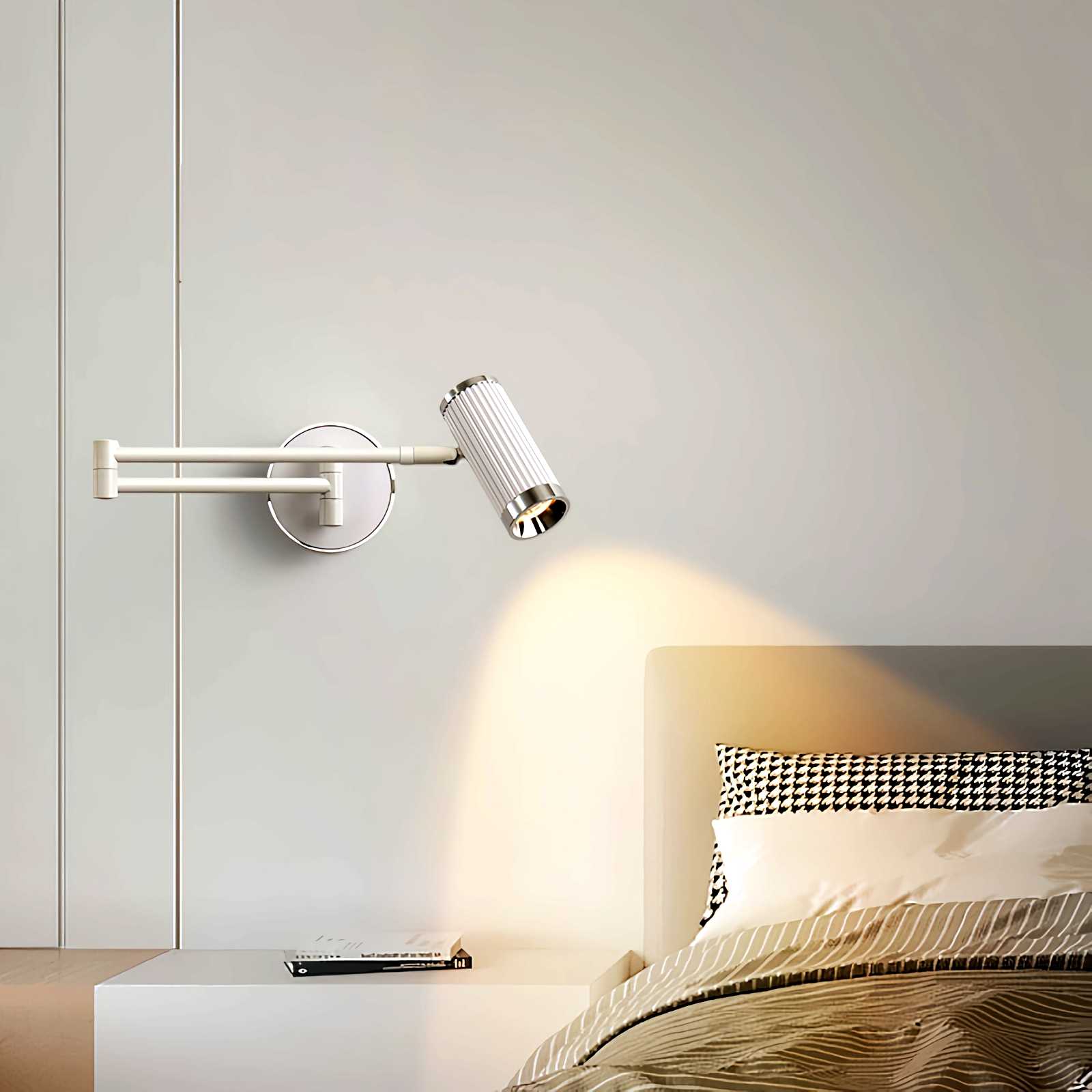 Antizer Roman Column Wall Sconce for Bedroom