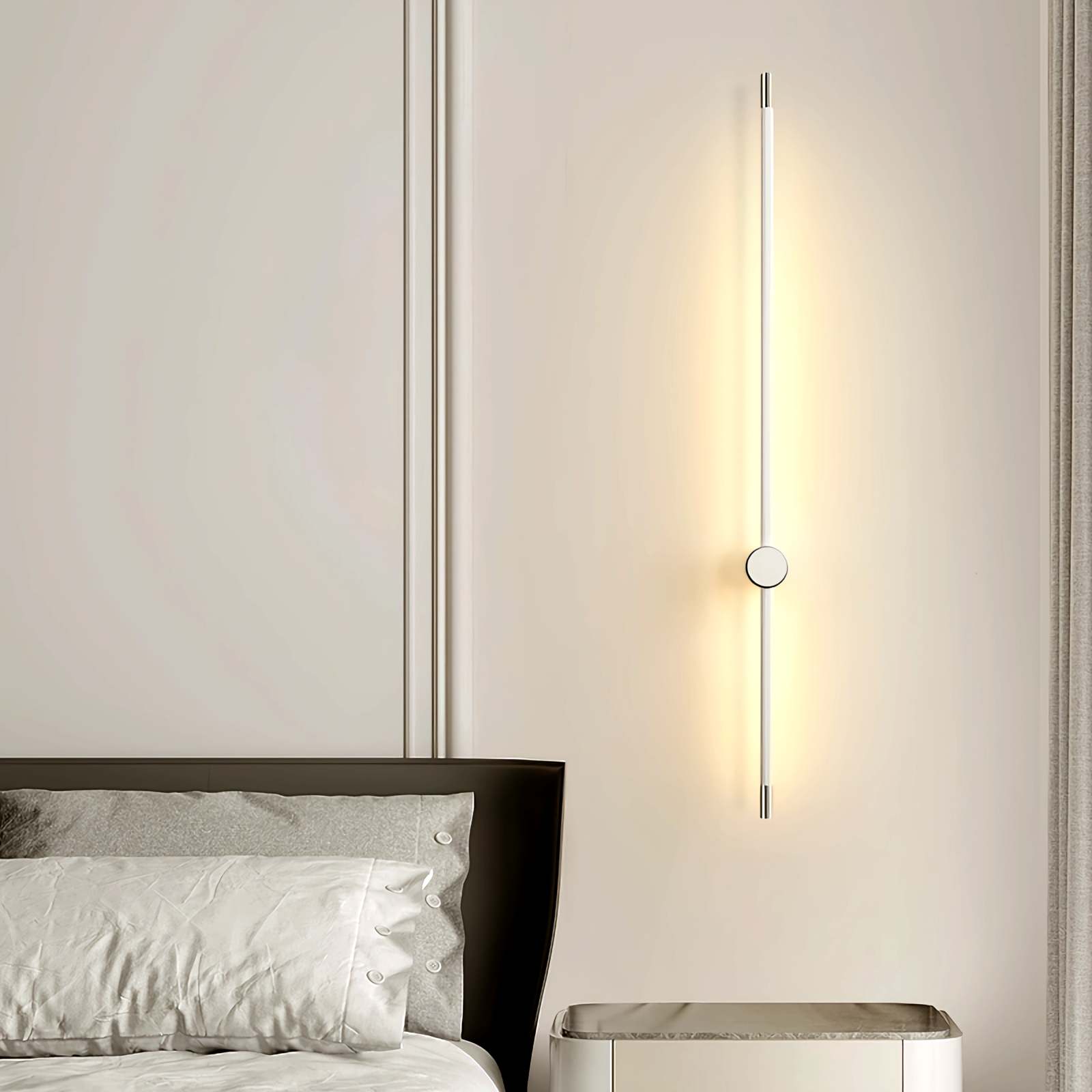 Antizer Long Roman Column Wall Lamp for Bedroom