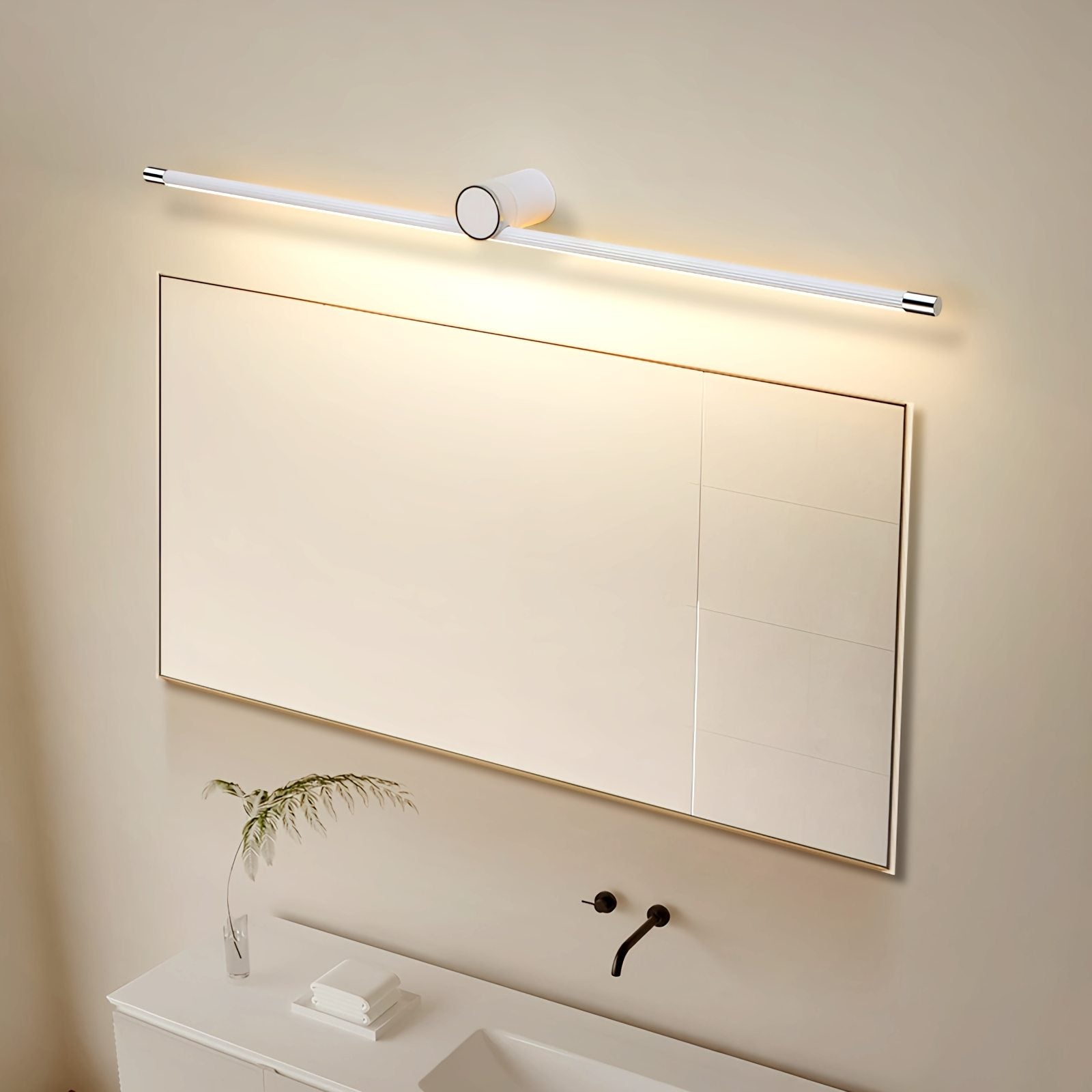 Antizer Roman Column Dresser Bathroom Mirror Wall Lamp