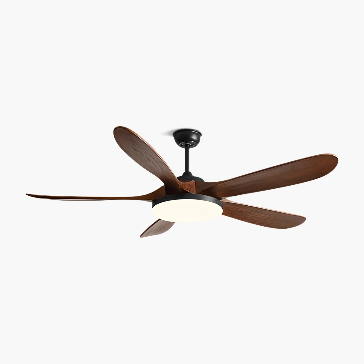Antizer 5-leaf Wood Ceiling Fan Light