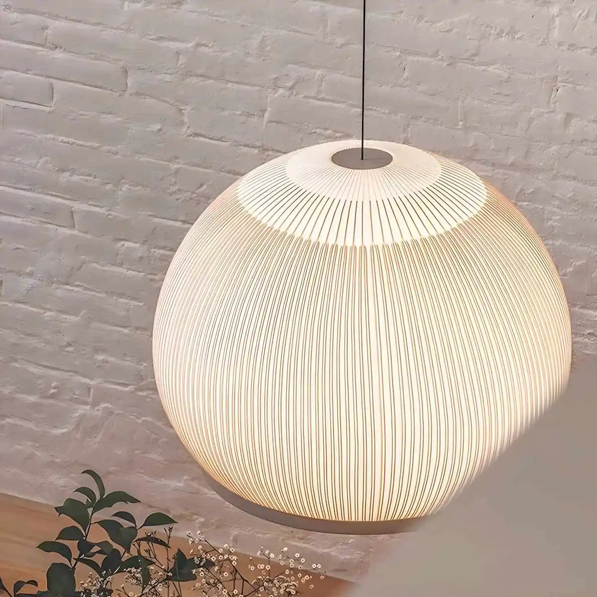 Antizer Spanish Designer Vintage Fabric Lantern Pendant Light