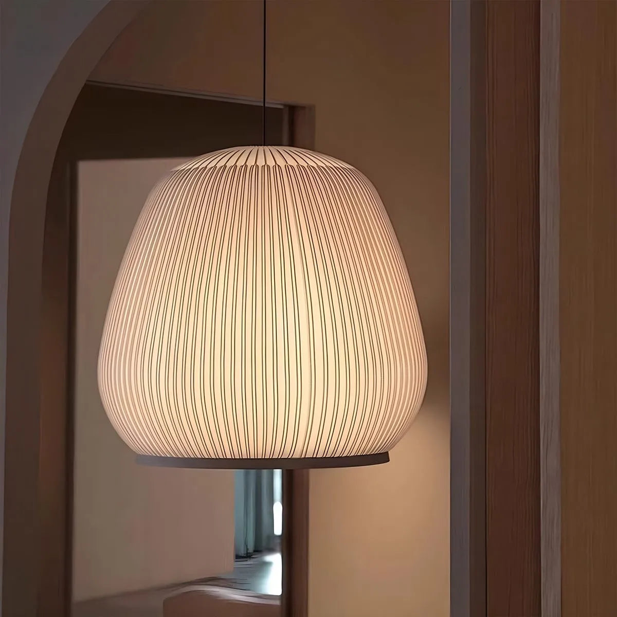 Antizer Spanish Designer Vintage Fabric Lantern Pendant Light