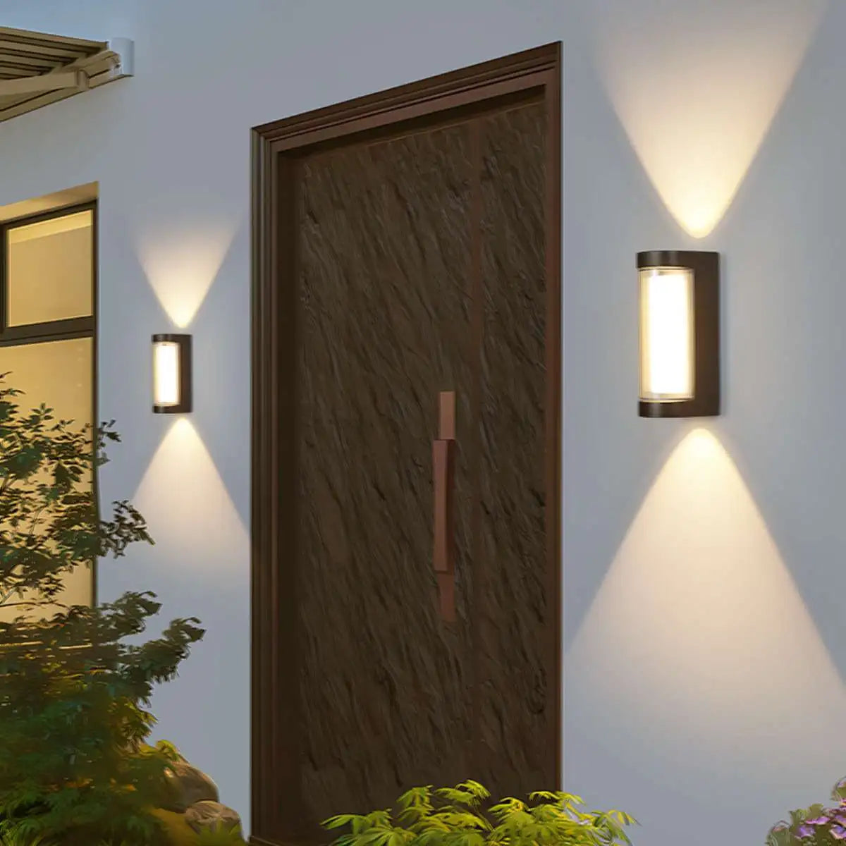 Antizer Cylinder & Square Column Outdoor Waterproof Wall Lamp