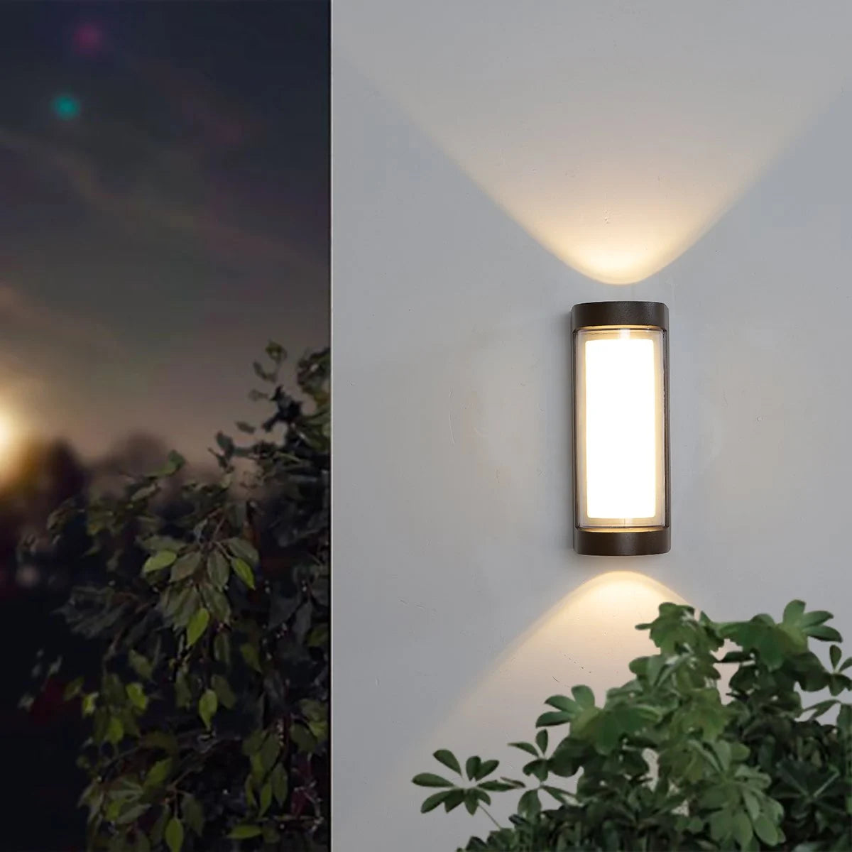 Antizer Cylinder & Square Column Outdoor Waterproof Wall Lamp