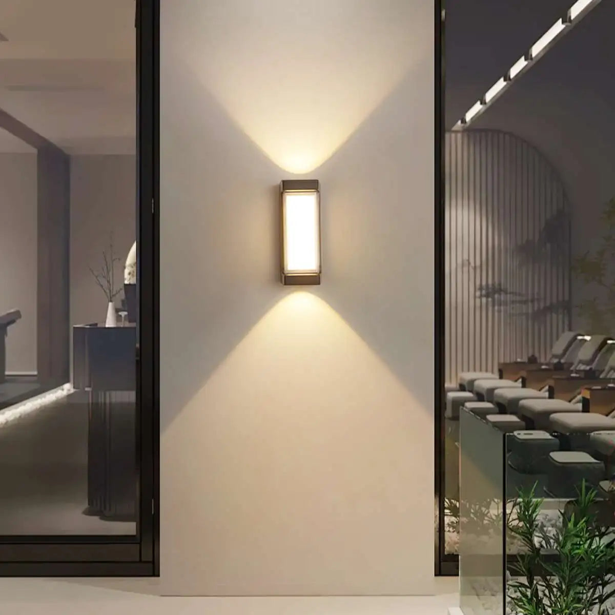 Antizer Cylinder & Square Column Outdoor Waterproof Wall Lamp