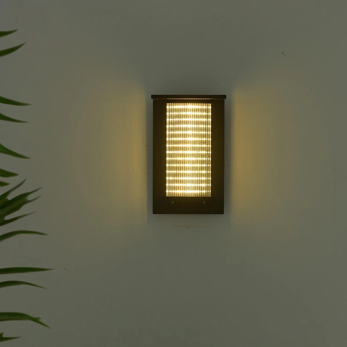 Antizer Square Courtyard Garden Outdoor Wall Light
