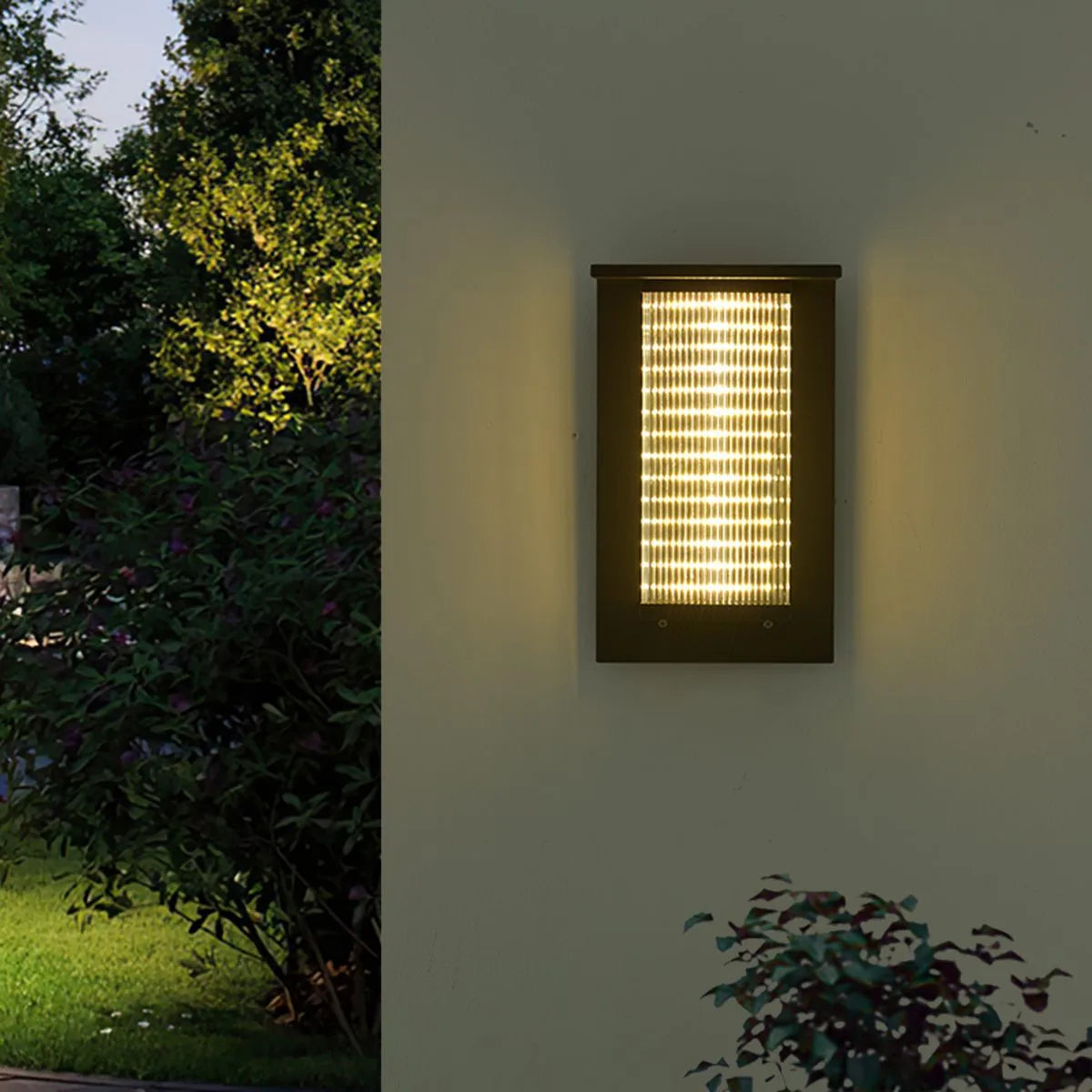 Antizer Square Courtyard Garden Outdoor Wall Light