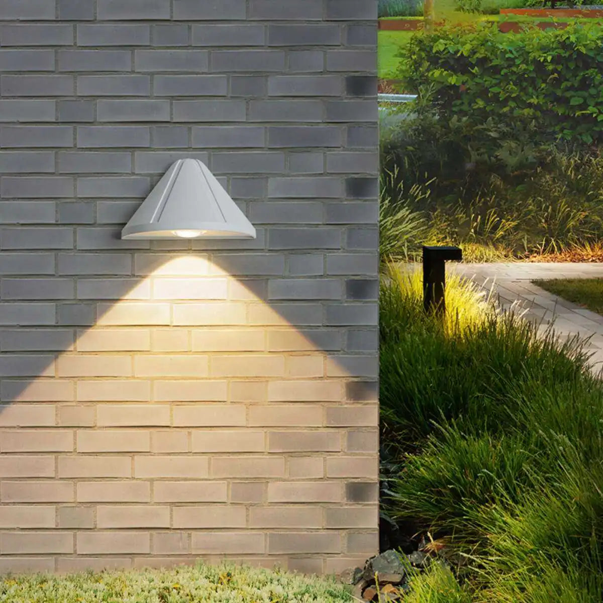 Antizer Outdoor Waterproof Cone Wall Light
