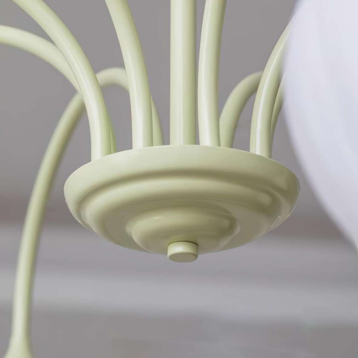 glass tulip chandelier