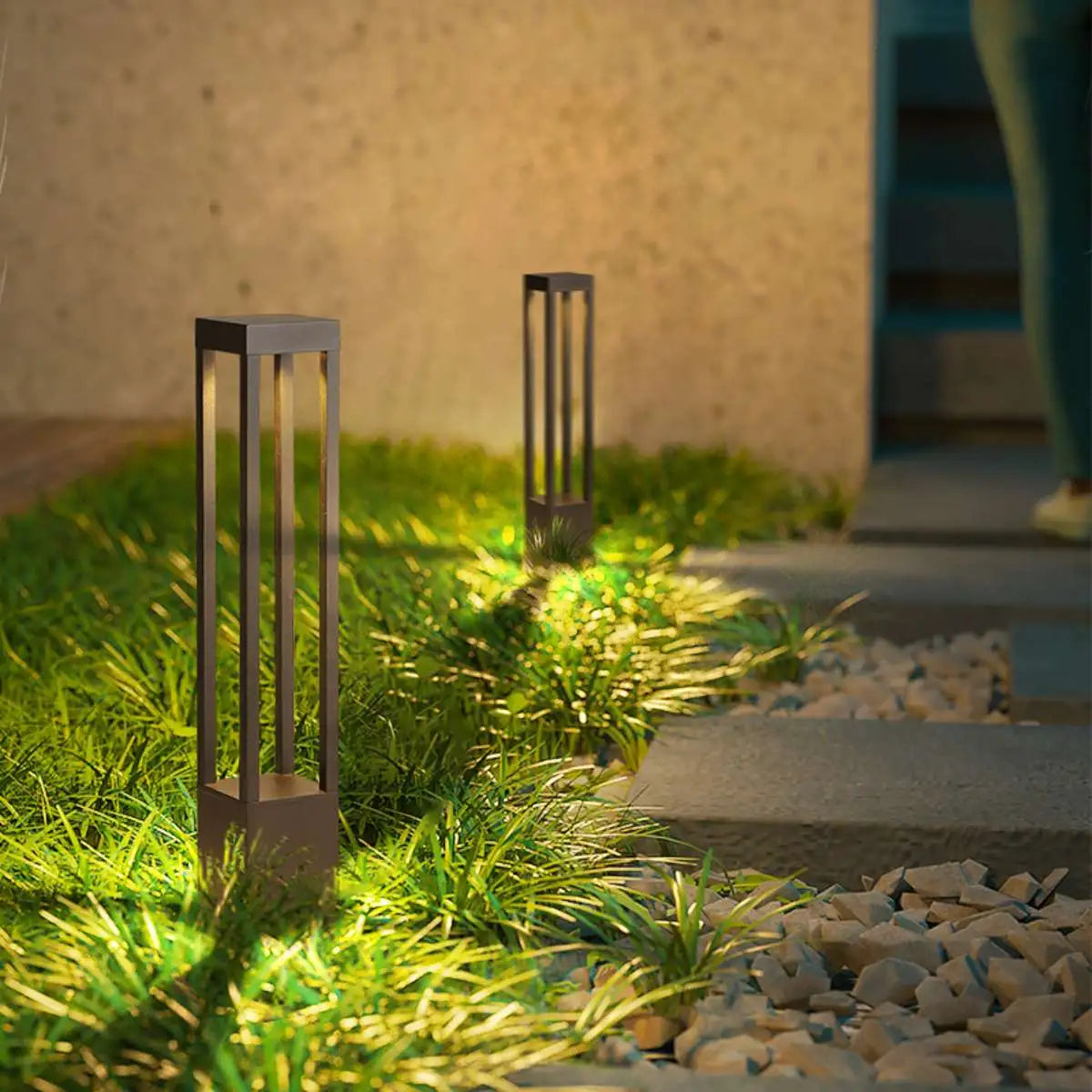 Antizer Cylindrical Lawn Outdoor Floor Lamp