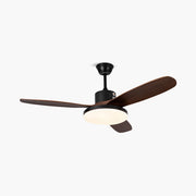 Antizer 3 Wood Blade Ceiling Fan with Light