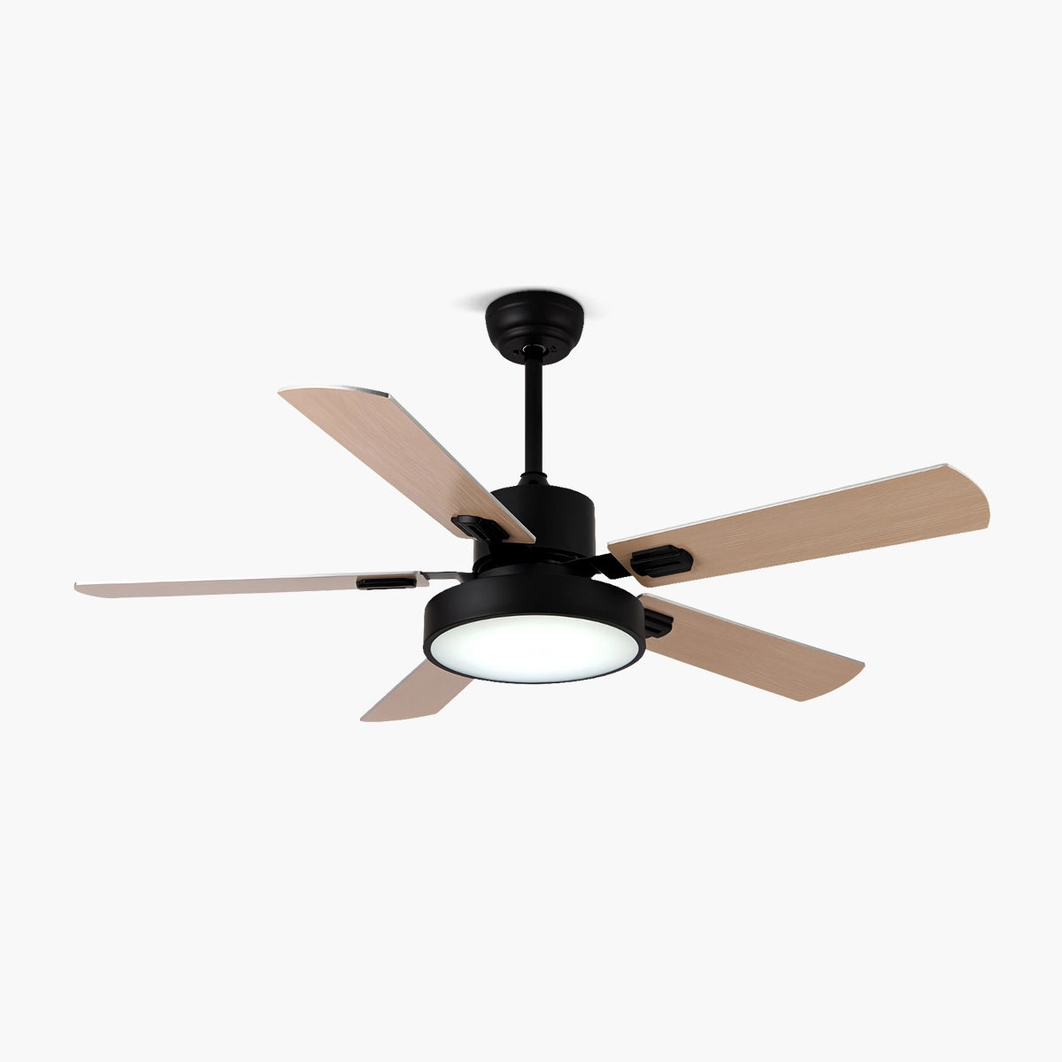Antizer 5 Blade Vintage Ceiling Fan Light for Living Room