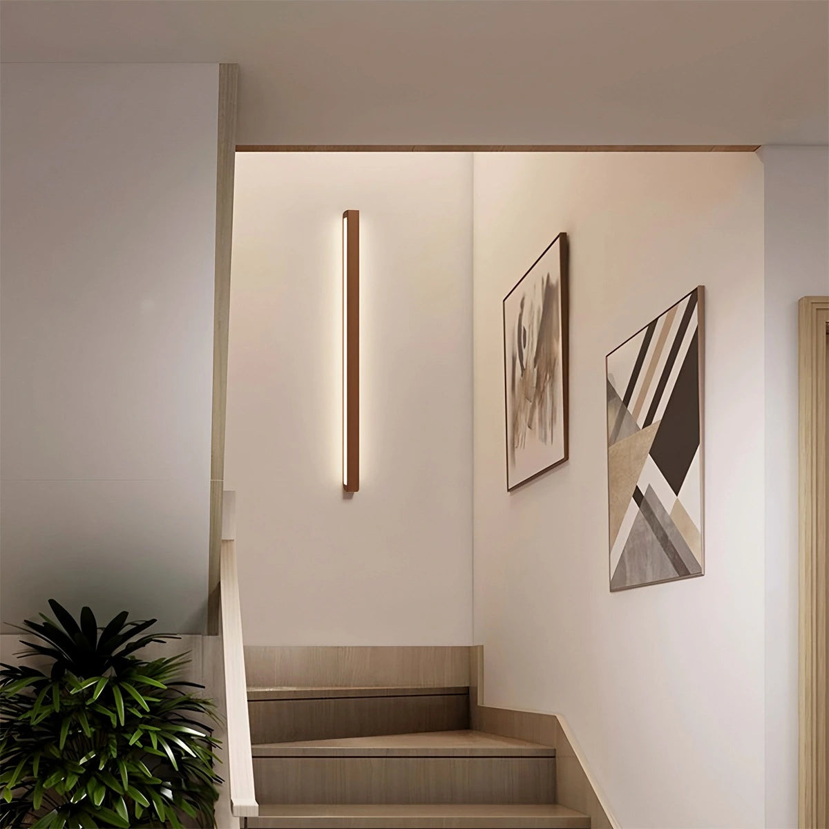 linear wall light for hallway