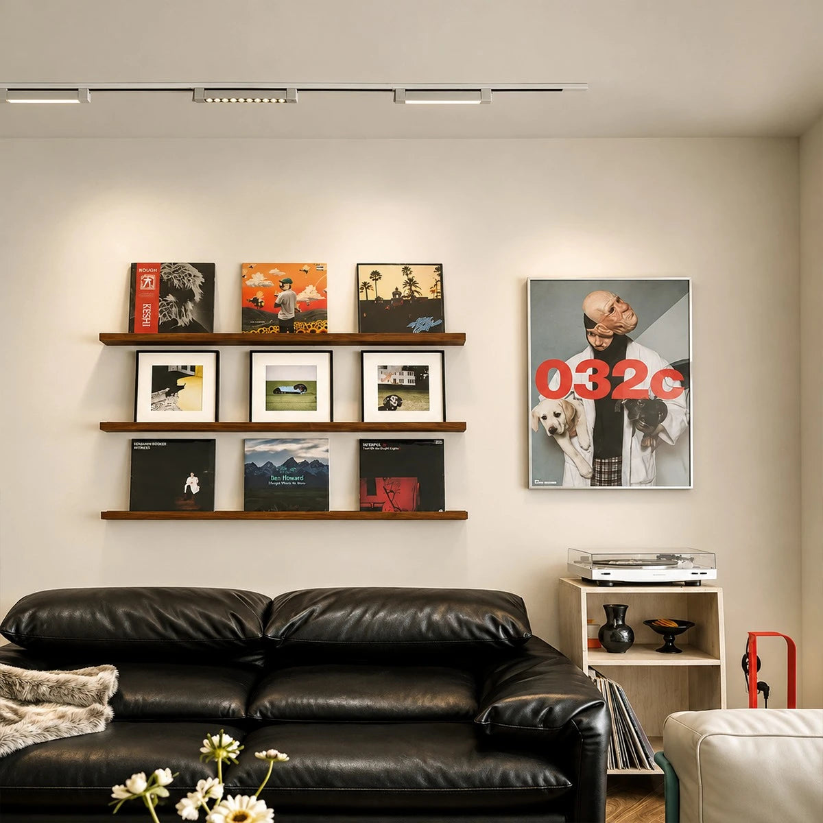 Antizer Bauhaus Nickel Plated Track Light