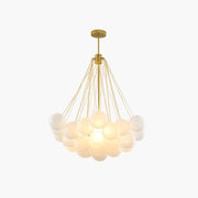 Antizer Modern Bubble Glass Chandelier for Living Room