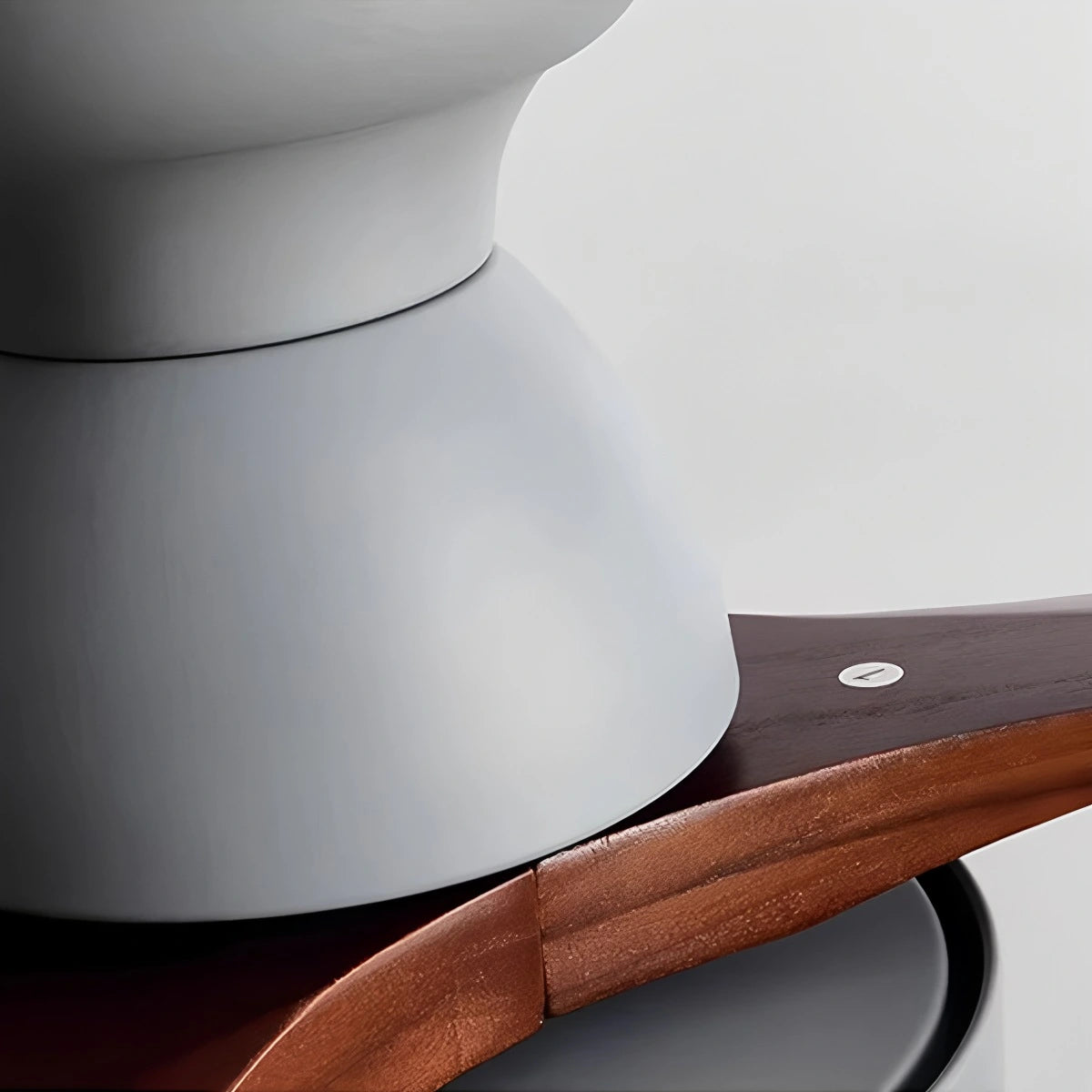 Antizer Vintage 3-leaf Wood Ceiling Fan Lamp
