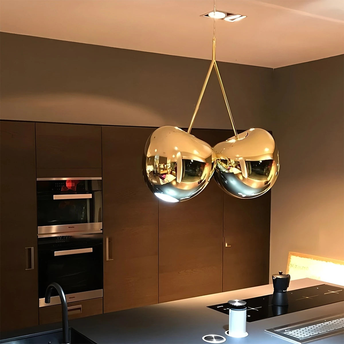 Antizer Cherry Metal Chandelier for Dining Room