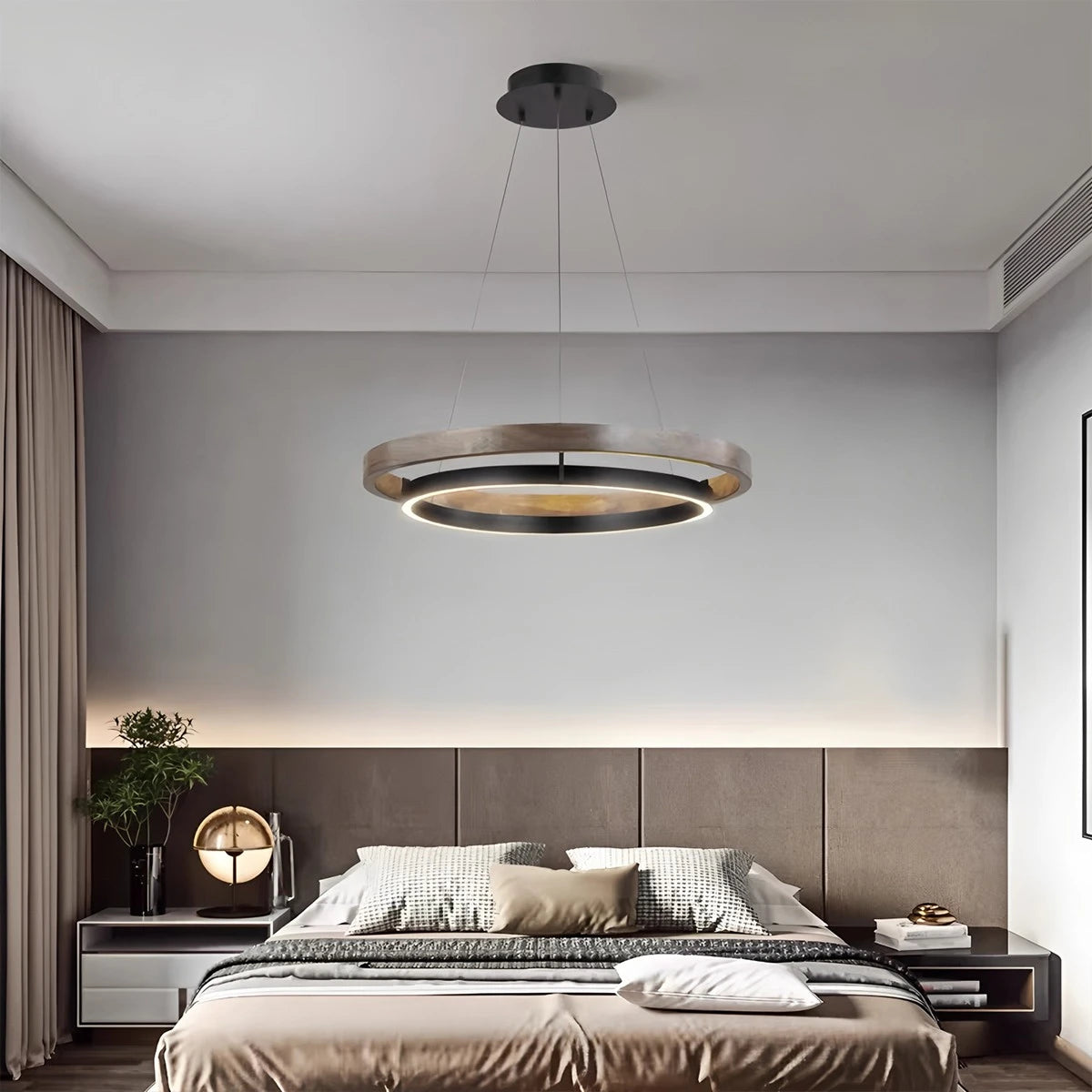 circular chandelier for bedroom
