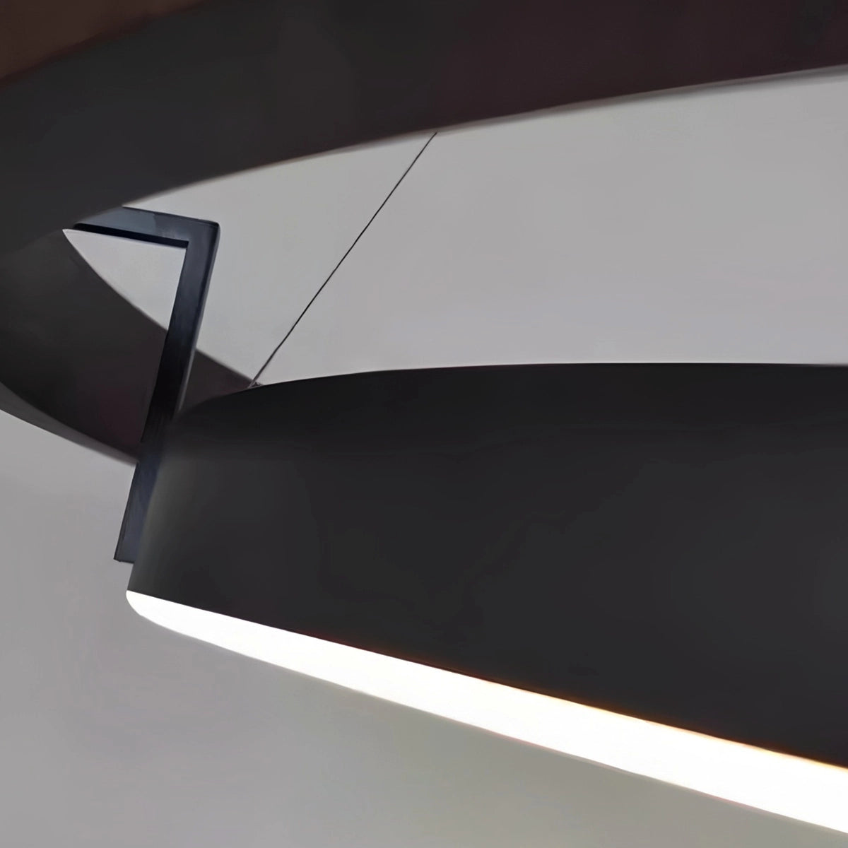 modern led circular chandelier