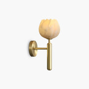 Antizer Creative Flower Shaped Alabaster Wall Lamp