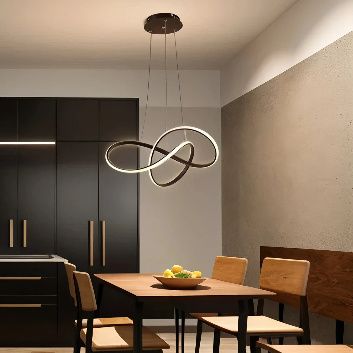 Antizer Creative Linear Chandelier for Dining Room
