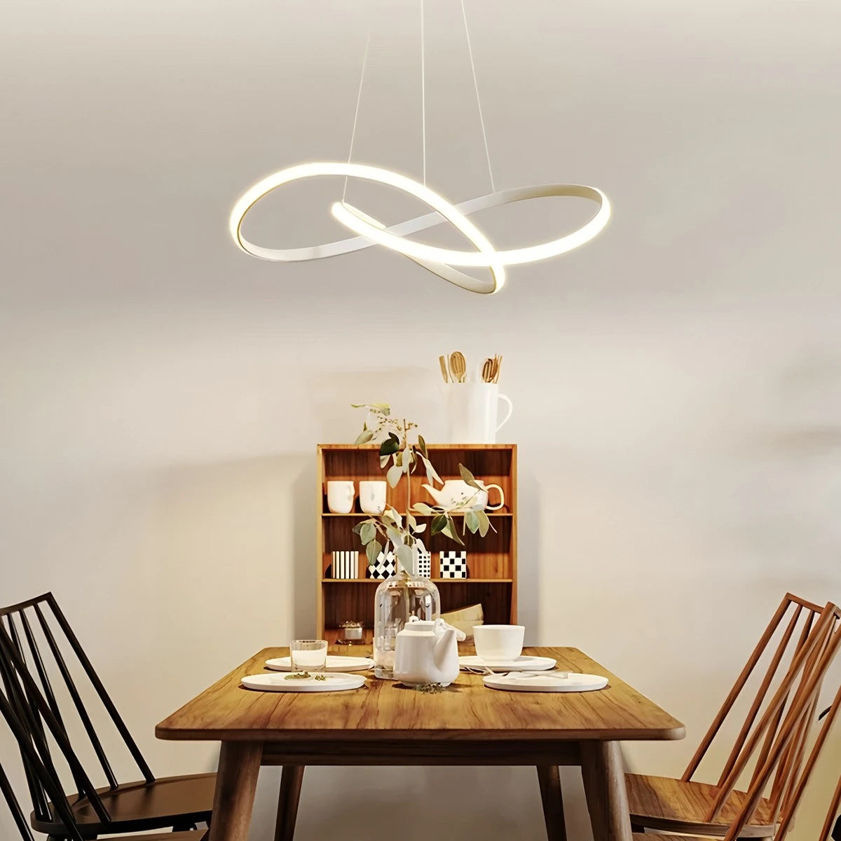 Antizer Creative Linear Chandelier for Dining Room