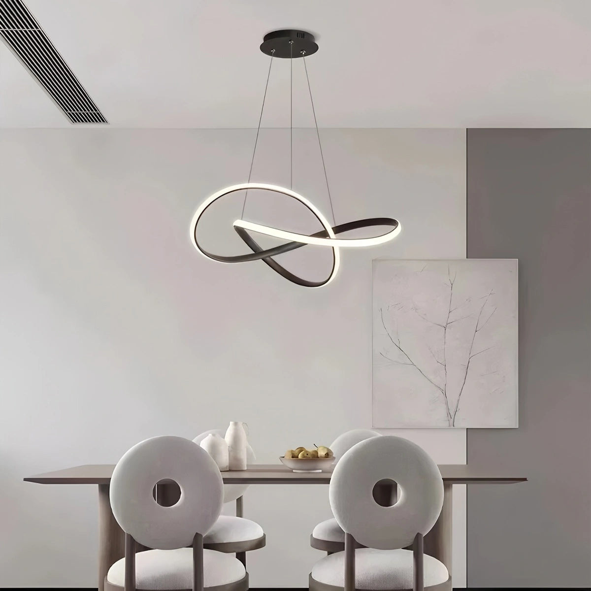Antizer Creative Linear Chandelier for Dining Room