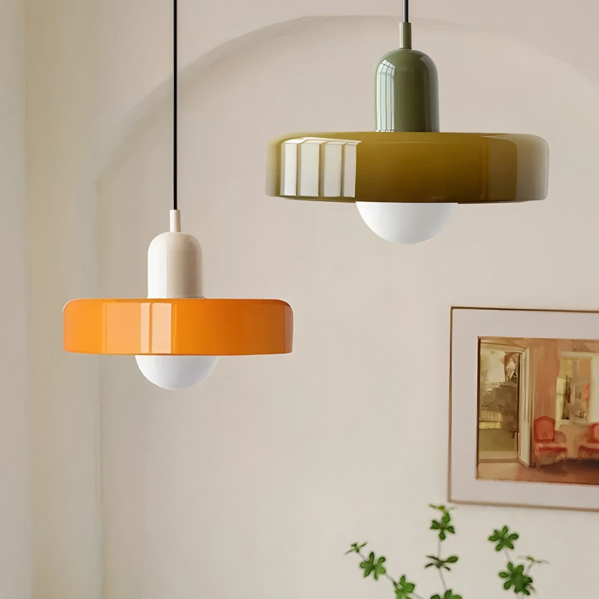  Modern Glass Pendant Light