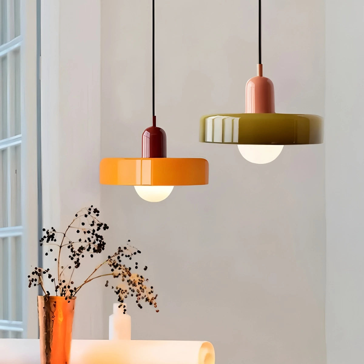 Glass Pendant Light
