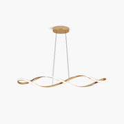 Antizer Linear Twist Pendant Light for Dining Room