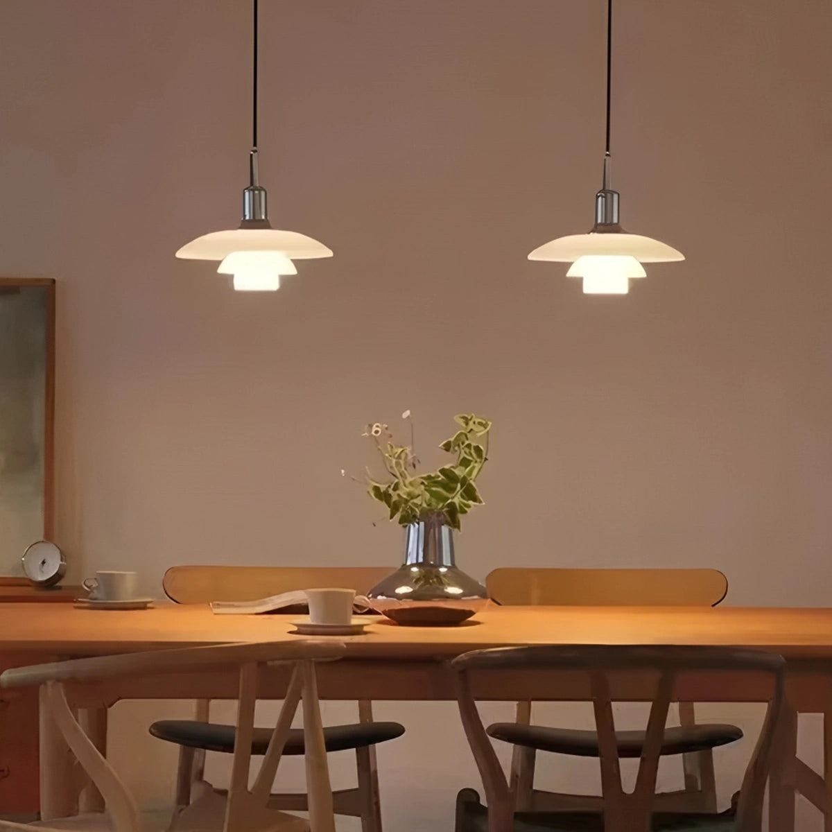 glass pendant light for dining room