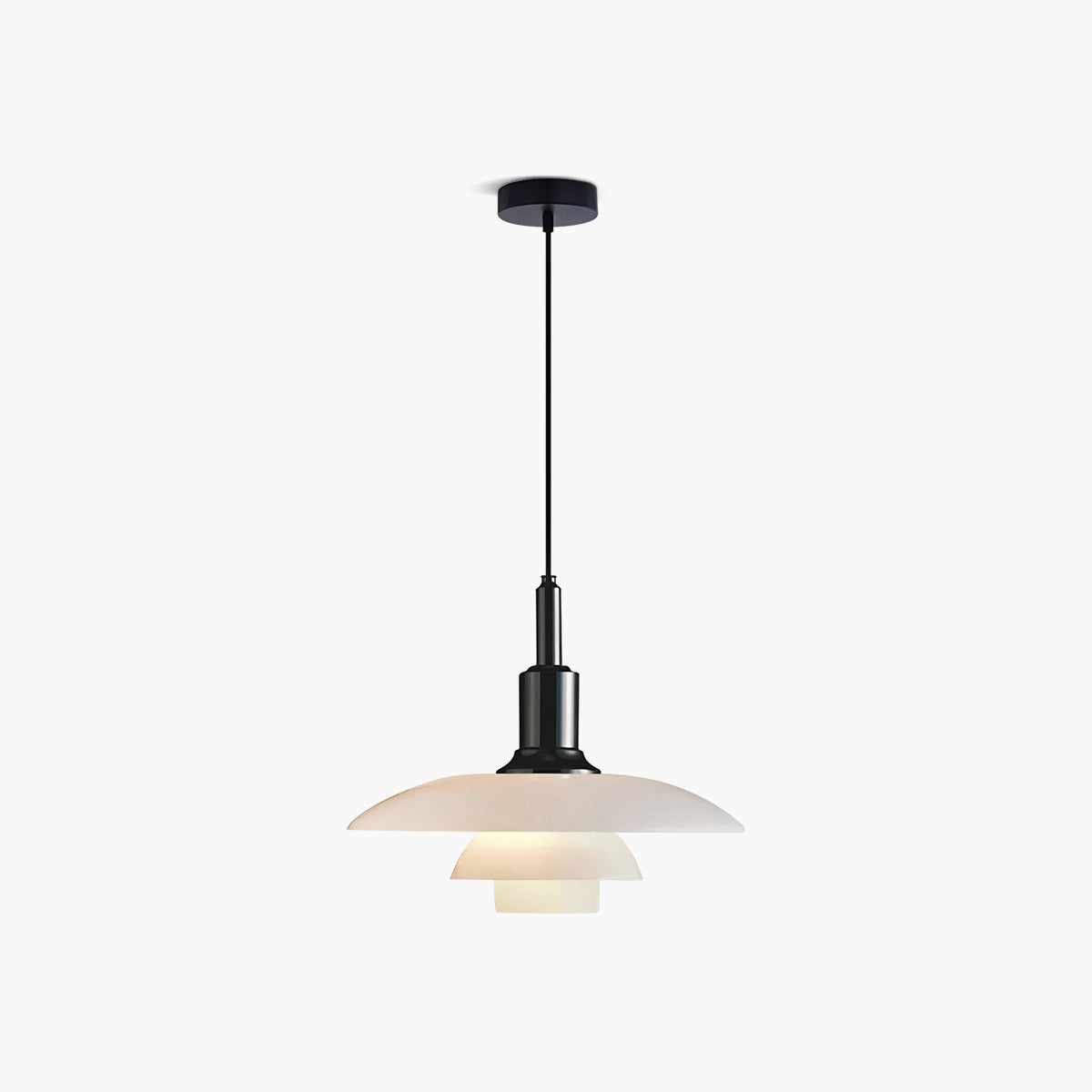 modern glass pendant light