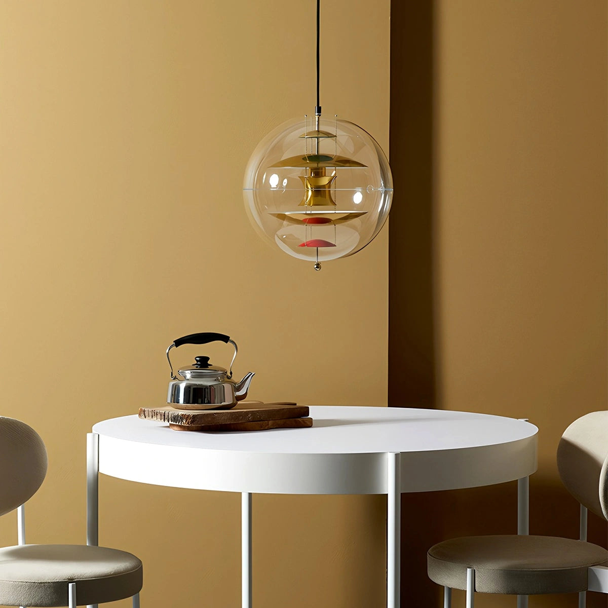 Antizer Danish Globe Dining Room Pendant Light