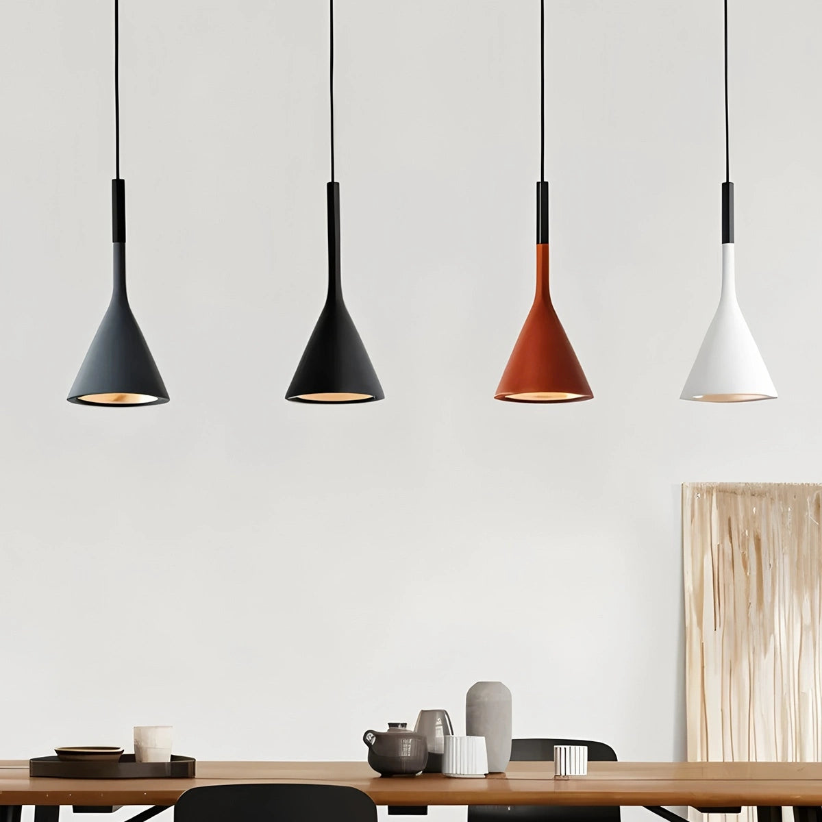 cone pendant light for kitchen island
