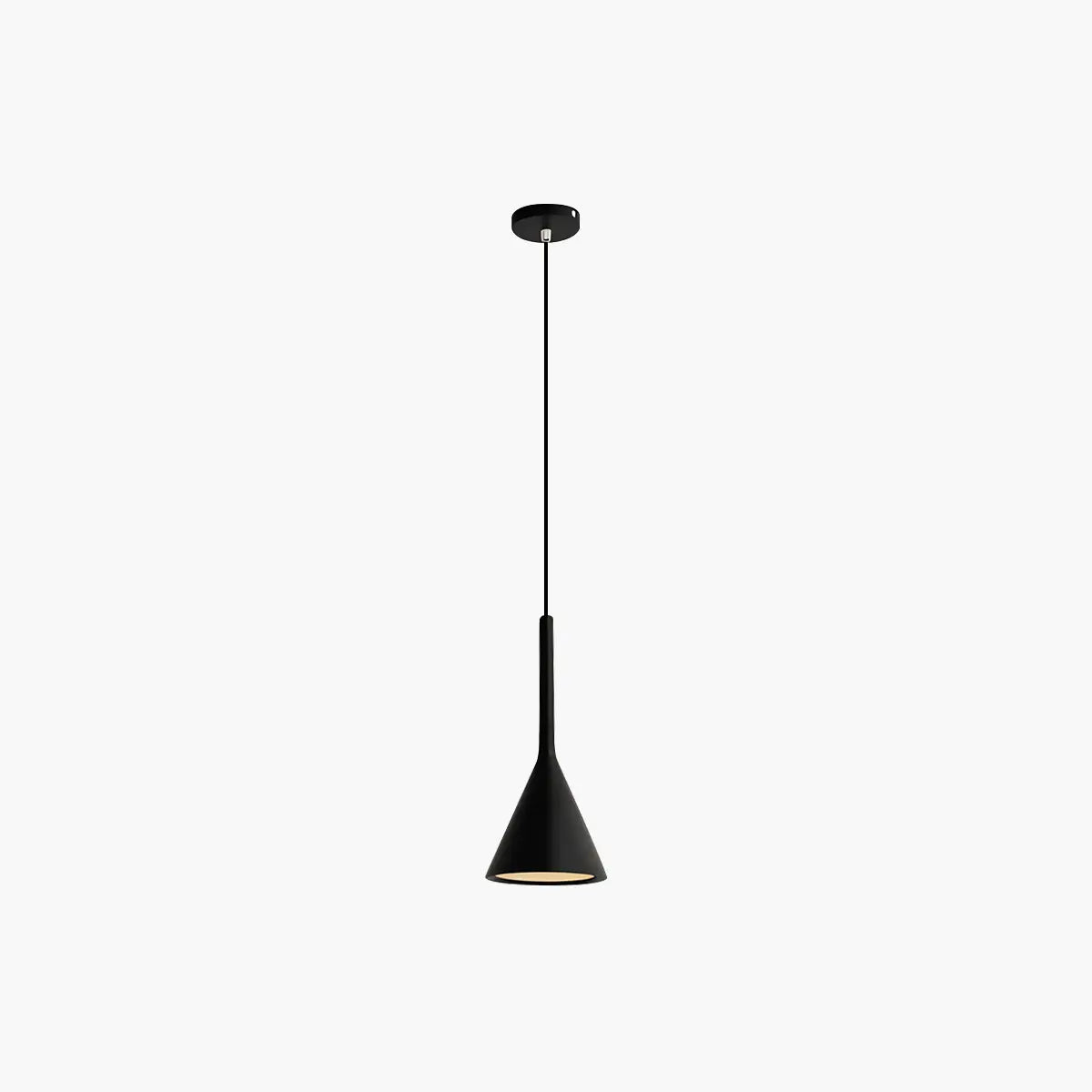mini cone pendant light