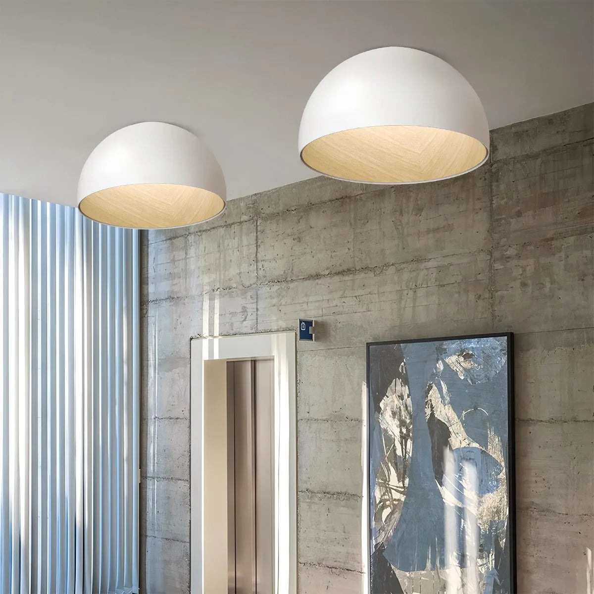 Antizer Duo Plane/Slanted Ceiling Lamp