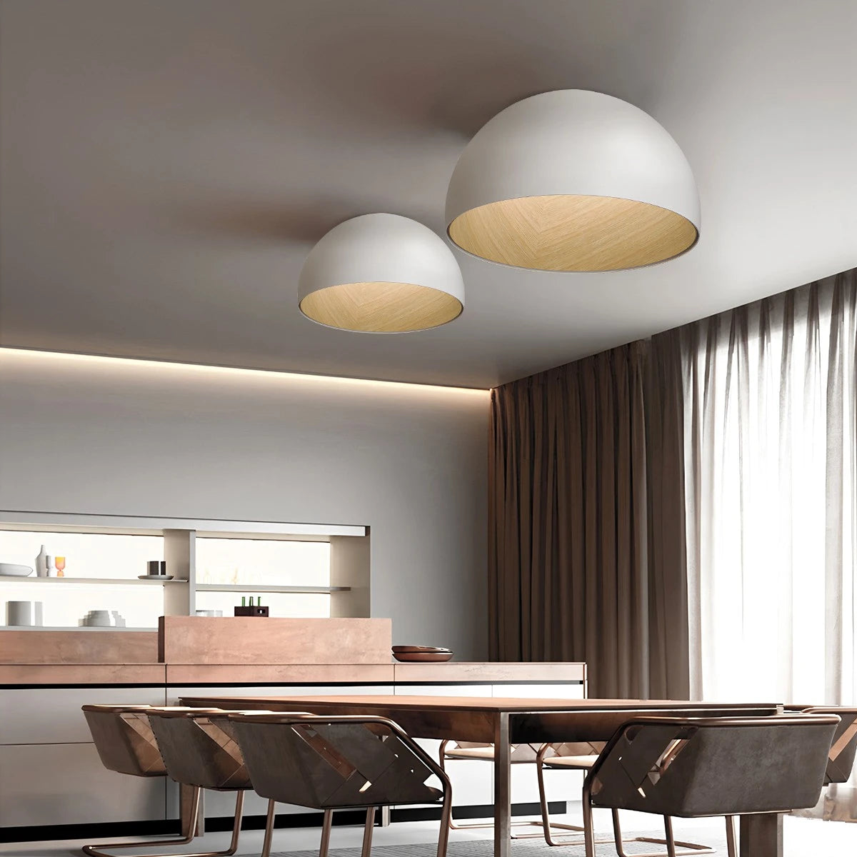 Antizer Duo Plane/Slanted Ceiling Lamp