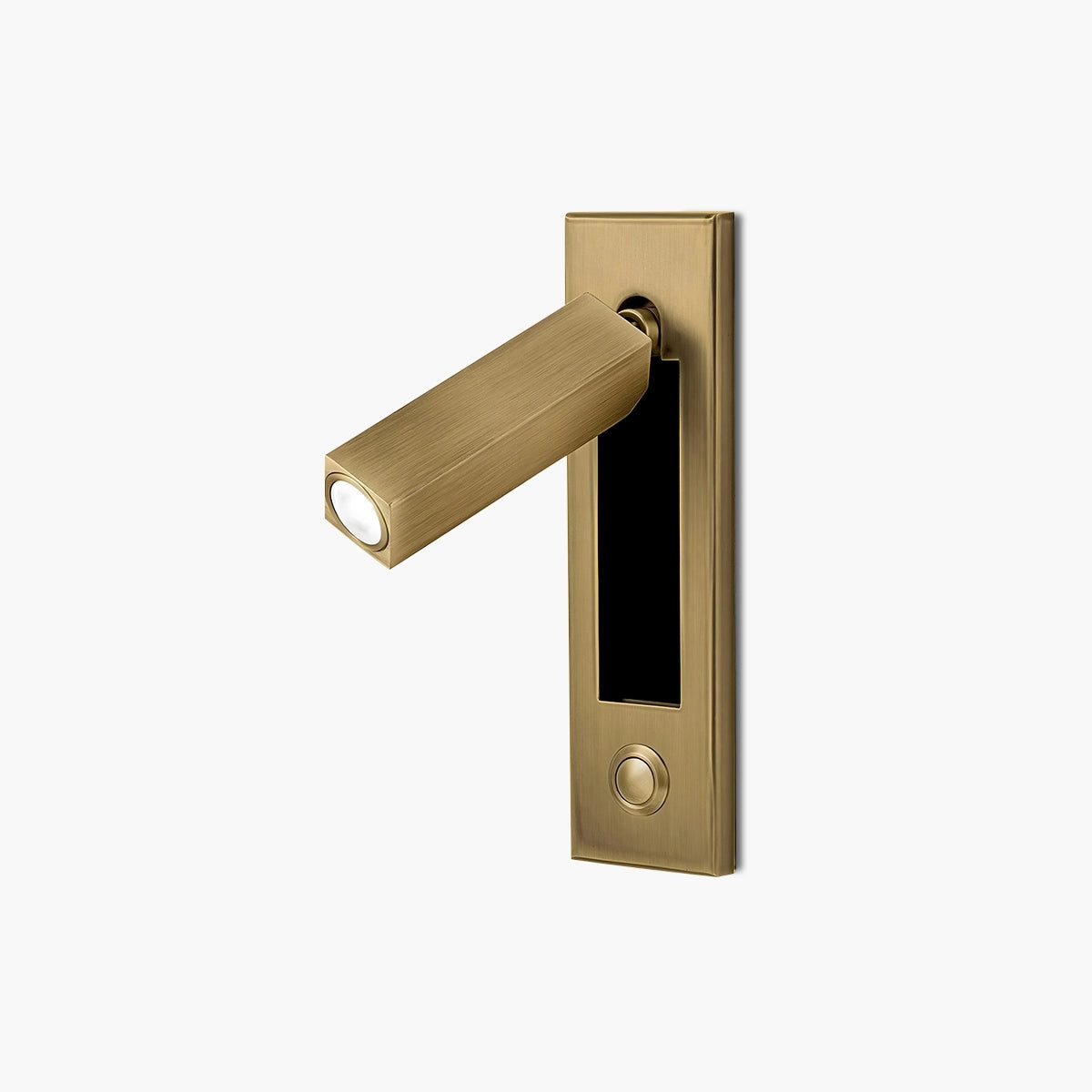 modern recessed wall light