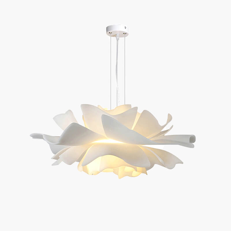 Antizer White Flower Pendant Light for Living Room