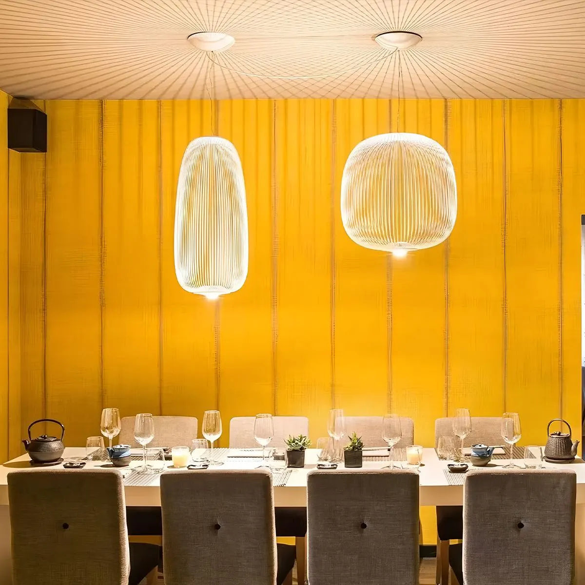 bird cage pendant light for dining table