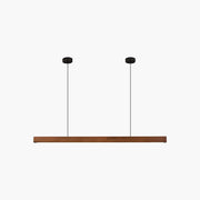 Antizer Fulbert Linear Wooden Pendant Light for Kitchen